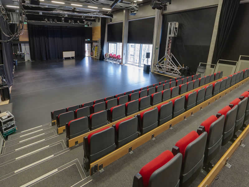 The-Studio-Seating-View-virtual-tour Virtual Tour Controls for Beacon Arts Centre 360 Tour