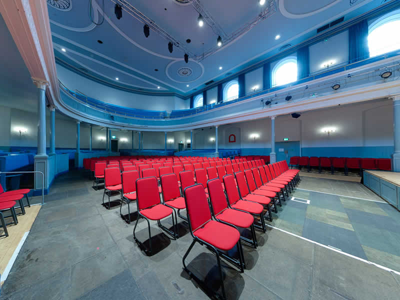 The-queens-Hall-Stalls-View-Virtual_tour Virtual Tour Controls for Beacon Arts Centre 360 Tour
